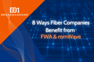 8 ways fiber communication companies can benefit from FWA with mmWave technology