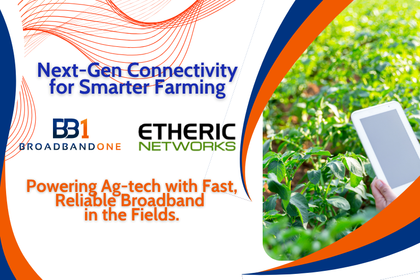Driving ag-tech innovation with etheric networks